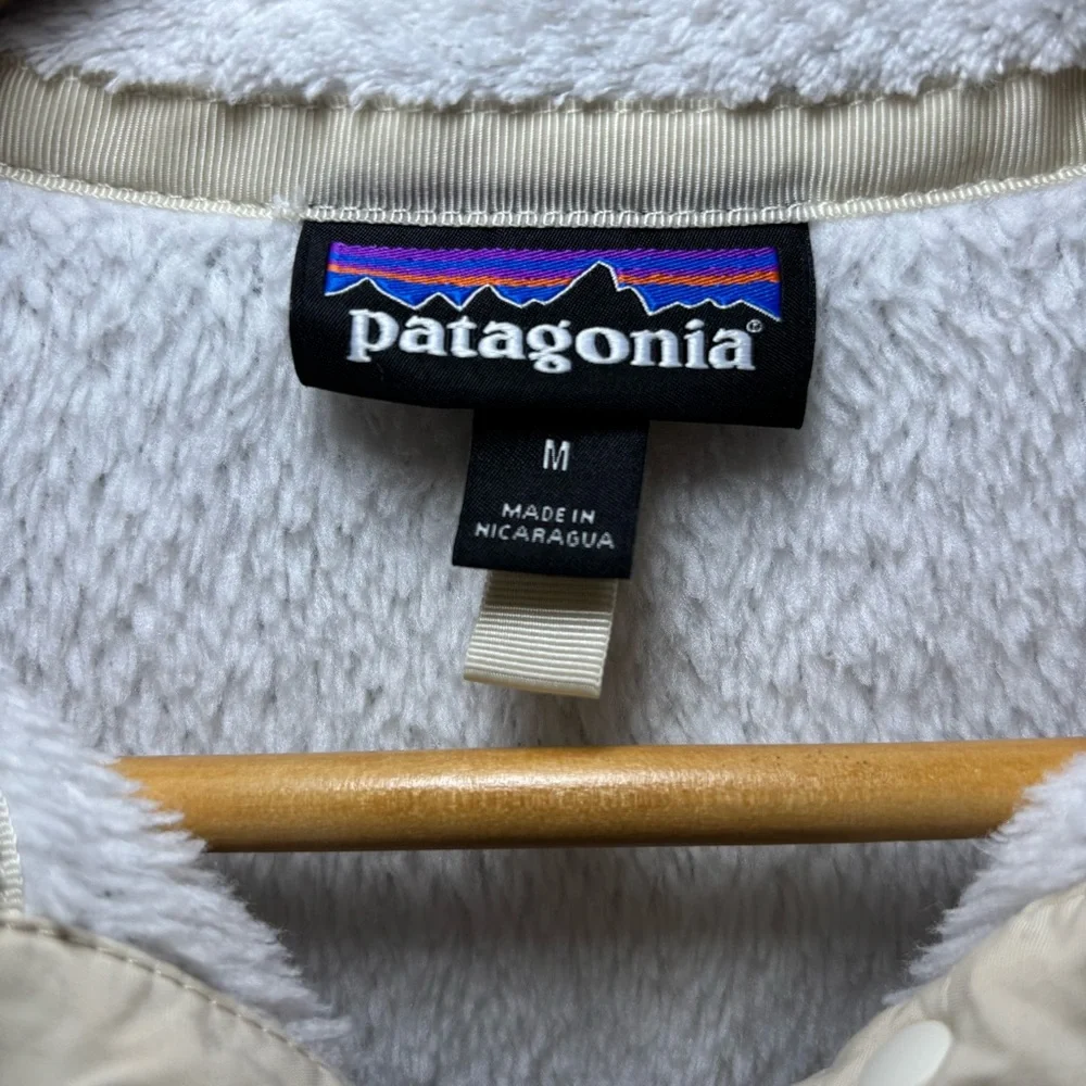 Patagonia Re-Tool Snap-T Womens Medium Polartec Thermal Pro Fleece Pullover